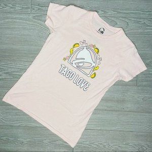 Taco love Taco Bell short sleeve t shirt casual size medium cotton casual